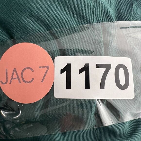 VINTAGE Eddie Bauer Jacket Mens green Goose Down Puffer Insulated Hooded sz M. - Picture 11 of 11